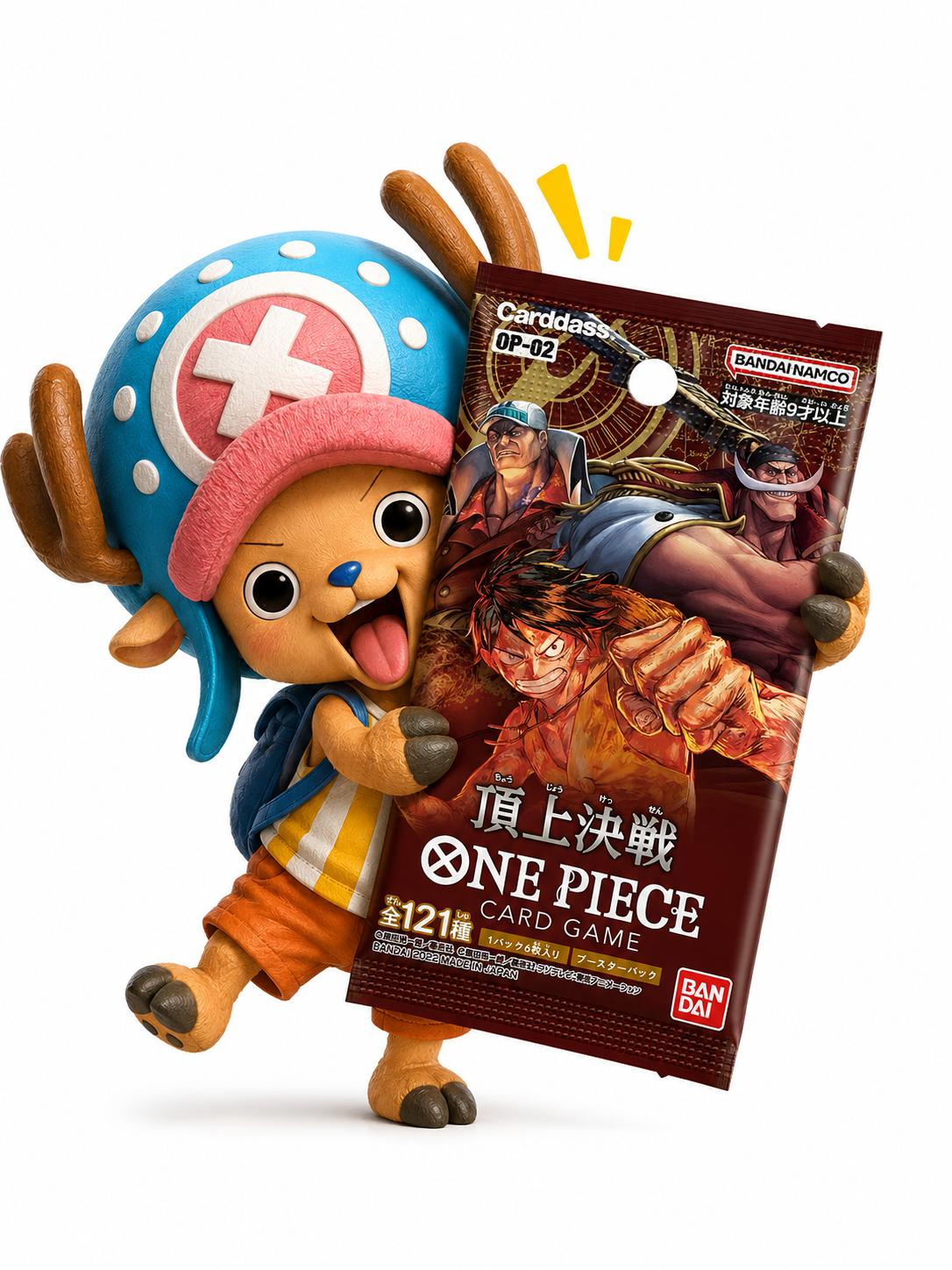 One Piece OP-02 Paramount War Booster Pack (Japansk)